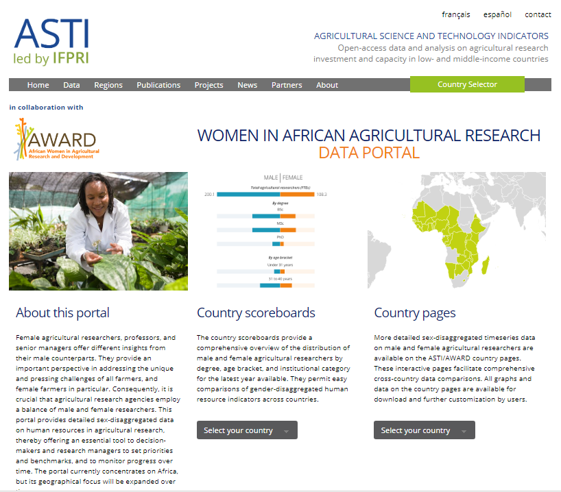 New ASTI/AWARD portal supports women’s representation in African agricultural research